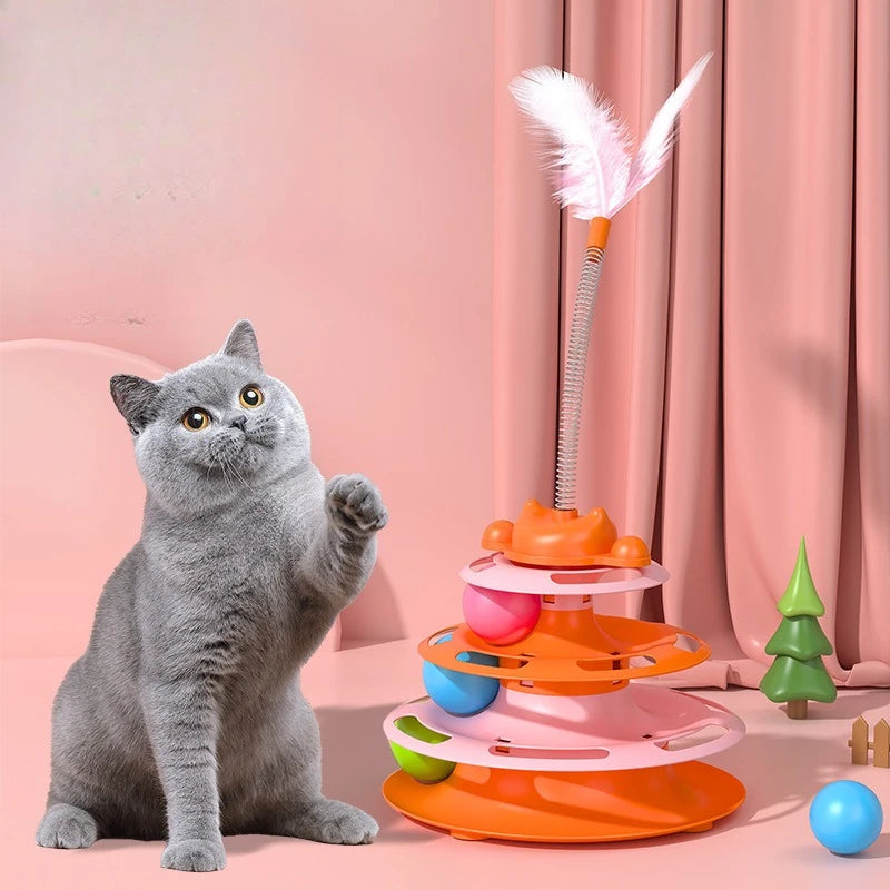 Tour de Jeu Interactive pour Chat