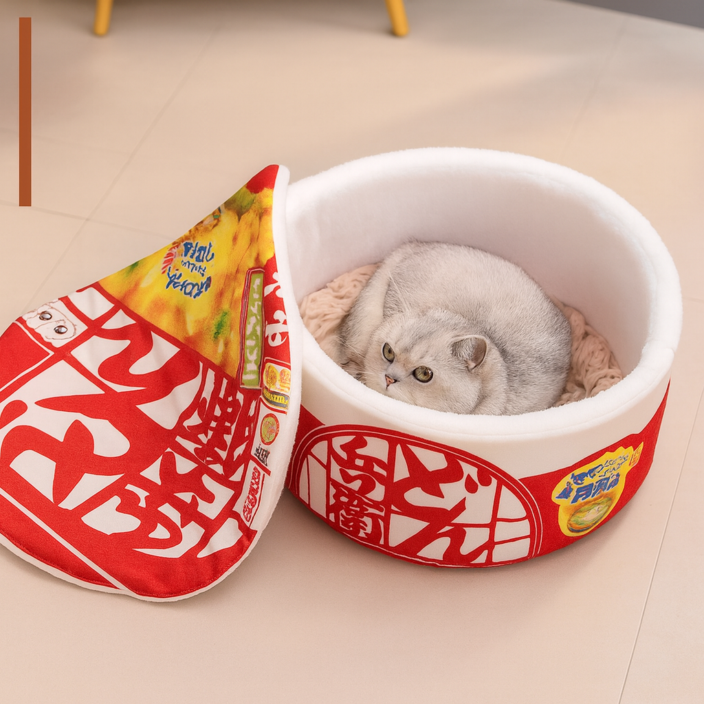 Panier Ramen Noodle Pour Chat Maison Minet