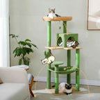 Arbre à Chat couvert de peluche XL