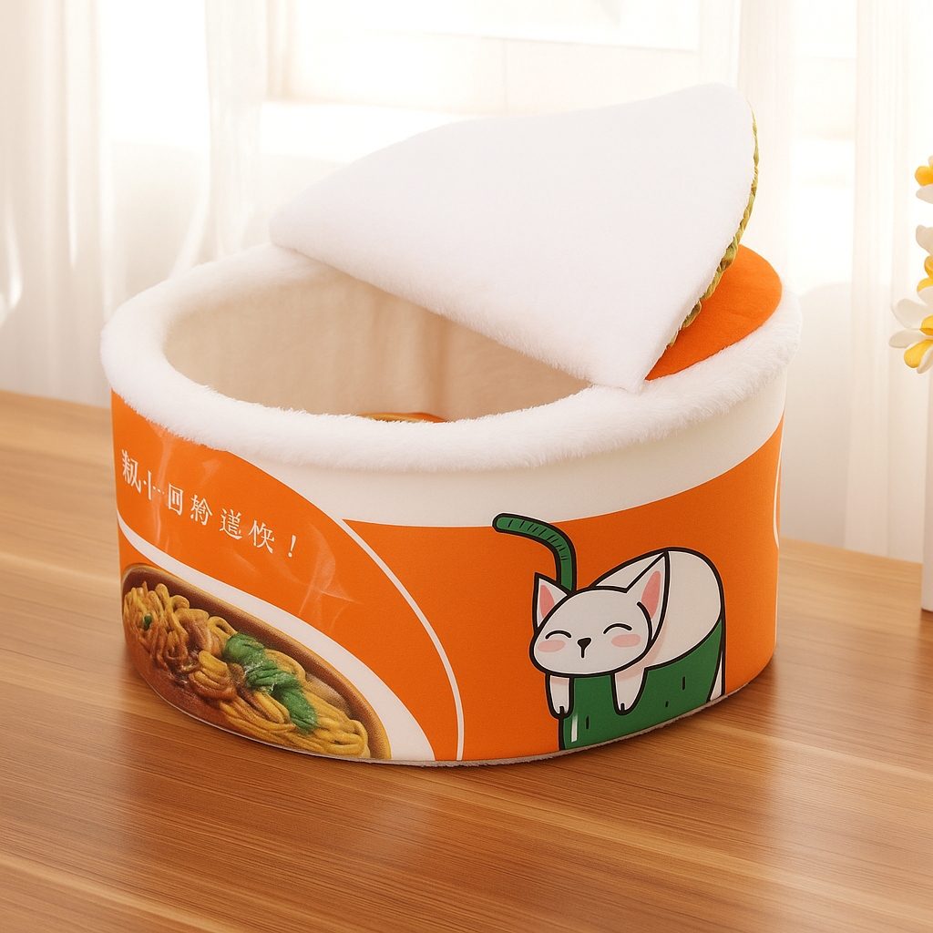 Panier Ramen Noodle Pour Chat Maison Minet