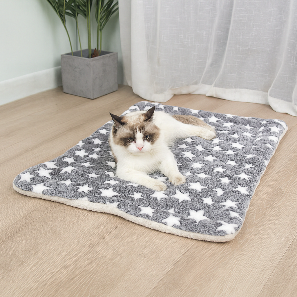 Tapis Douillet pour Chat Maison Minet