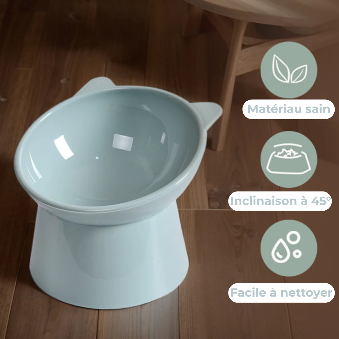 Gamelle Surélevée pour Chat