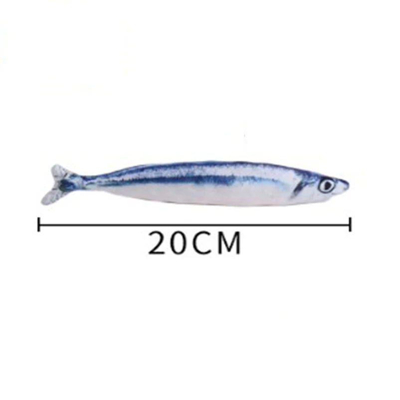 Jouet Poisson en Peluche pour Chat