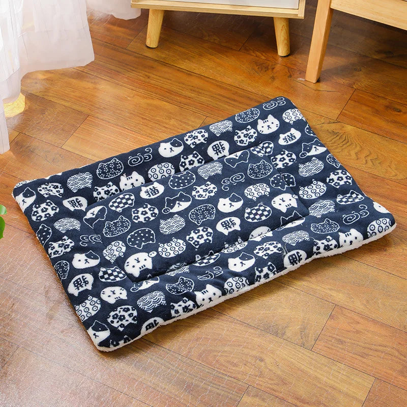 Tapis Douillet pour Chat – Coussin Moelleux en Peluche