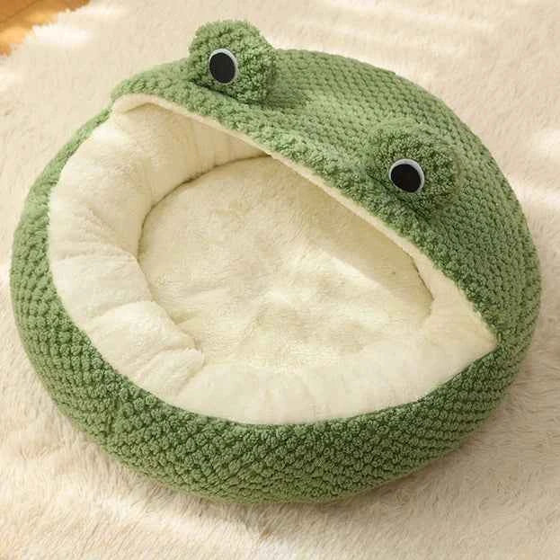 Maison pour Chat Grenouille Douillette