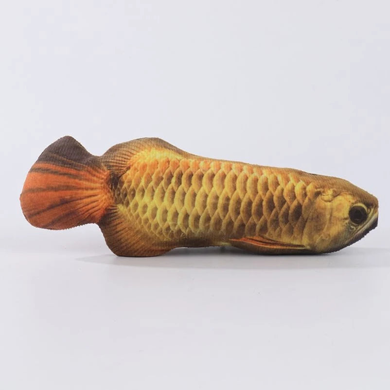 Jouet Poisson en Peluche pour Chat