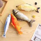 Jouet Poisson en Peluche pour Chat