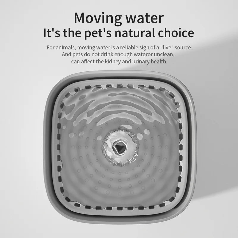 Fontaine à Eau pour Chat – Distributeur Automatique d’Eau Fraîche et Filtrée