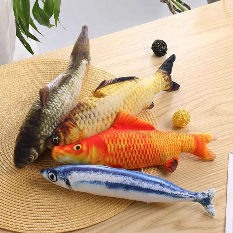🎁 Jouet Poisson en Peluche pour Chat (GRATUIT)