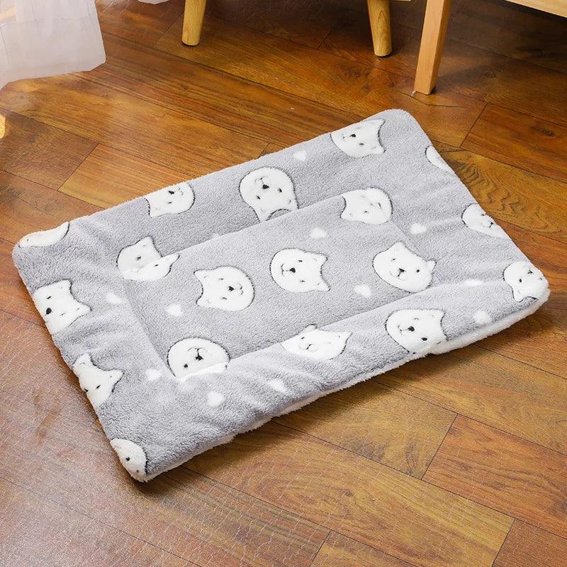 Tapis Douillet pour Chat – Coussin Moelleux en Peluche