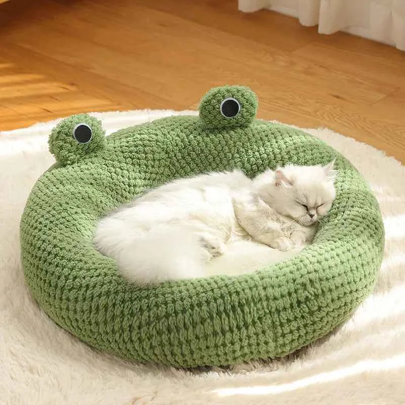 Maison pour Chat Grenouille Douillette