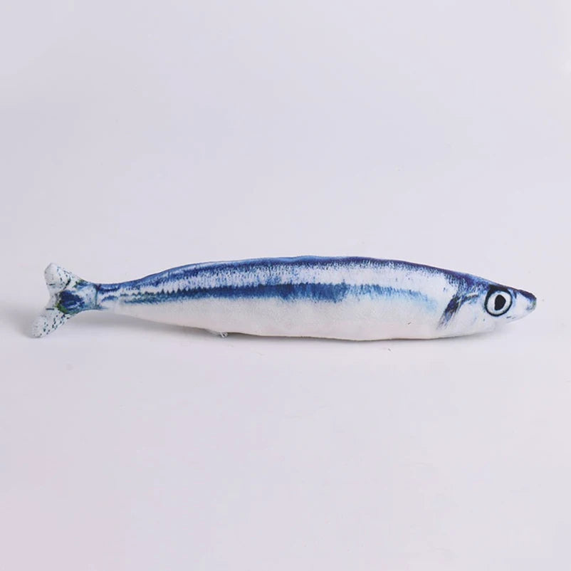 Jouet Poisson en Peluche pour Chat