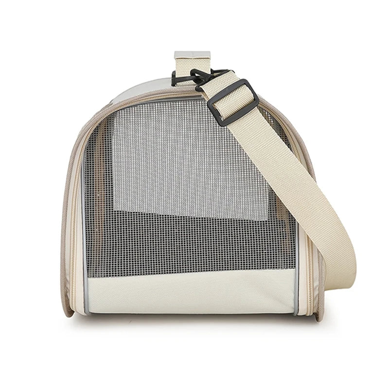 Sac de Transport Pliable pour Chat – Cage Souple Respirante avec Fenêtre et Aération