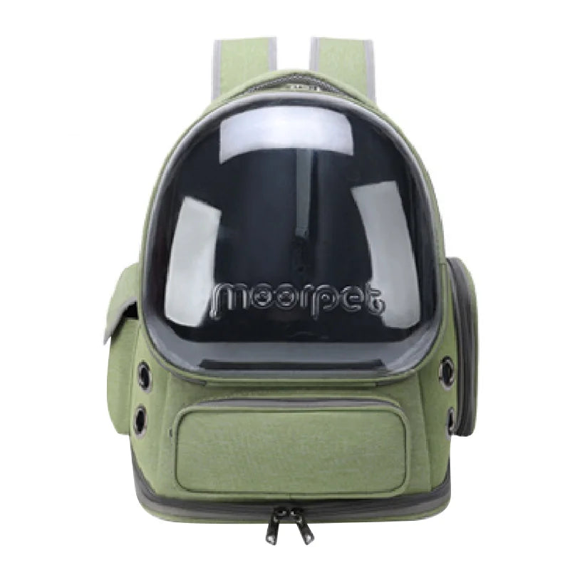 Sac à Dos de Transport pour Chat – Sac Capsule avec Bulle Transparente et Aération Optimale