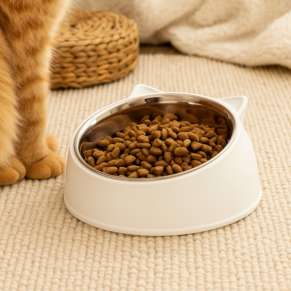 Gamelle Inclinée pour Chat Maison Minet